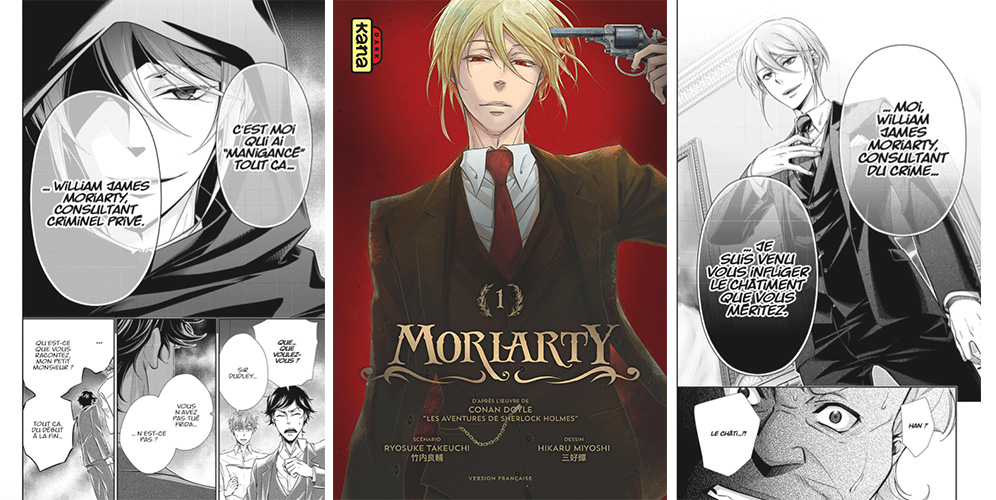 Moriarty: L'histoire de l'ennemi juré de Sherlock Holmes est sur le plateau du manga